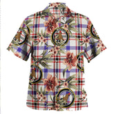 Boswell Dress Modern Tartan Clan Crest Badge Aloha Hawaiian Shirt Tropical Old Style LU47 Boswell Dress Modern Tartan Tartan Today